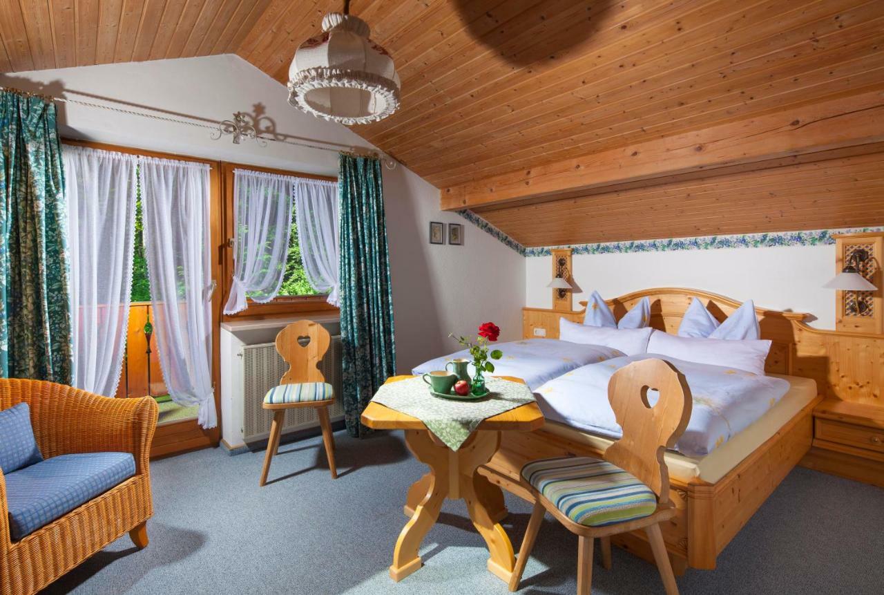 Pension Waldklause, Doppelzimmer Mit Balkon, Dusche, Wc Königssee Екстериор снимка